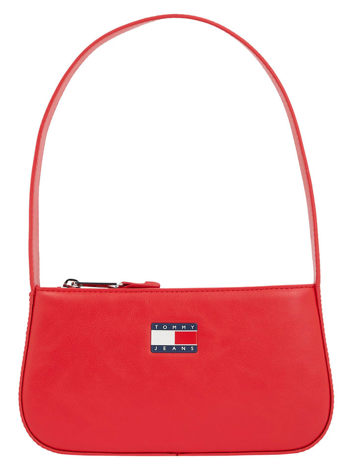 Schoudertas rood - (B)19 x (H)10 x (D)3 cm