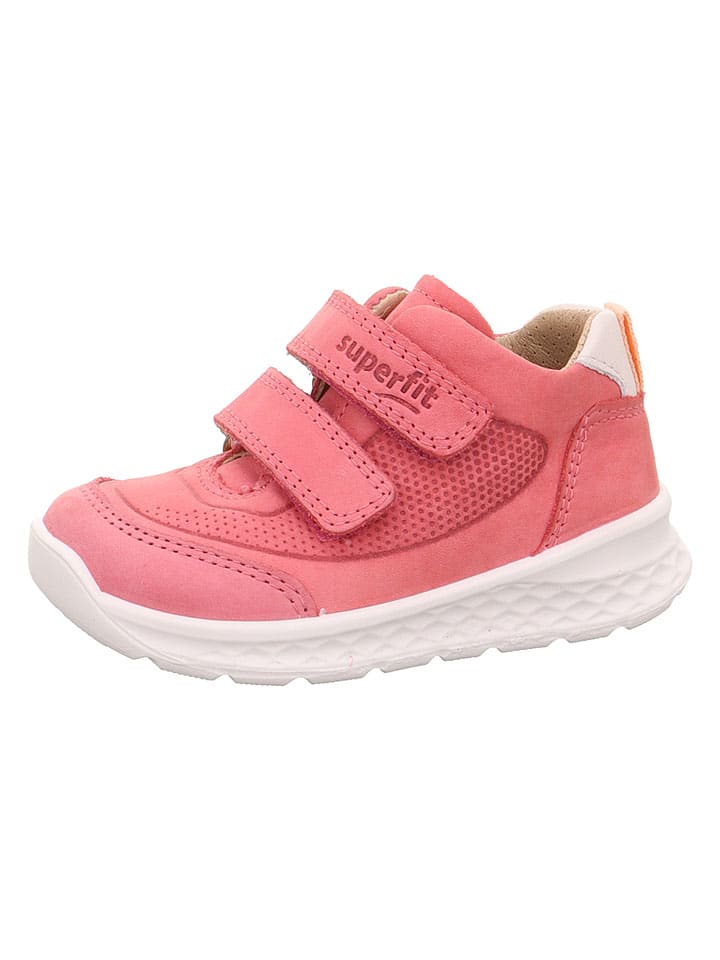 Leder-Sneakers "Breeze" in Rot