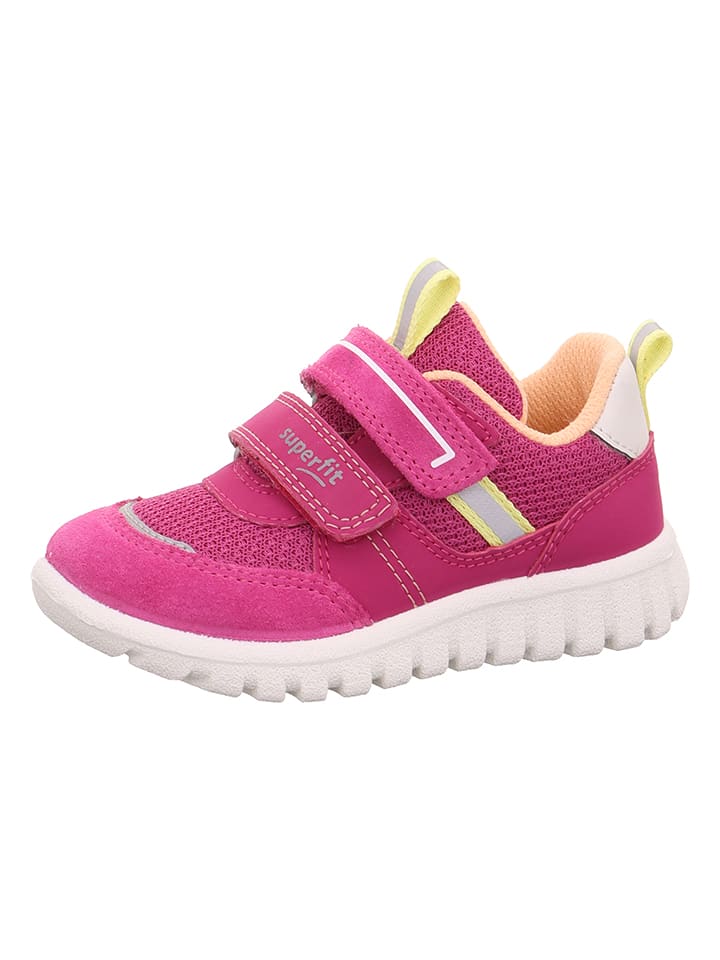 Skórzane sneakersy "Sport 7" w kolorze różowym