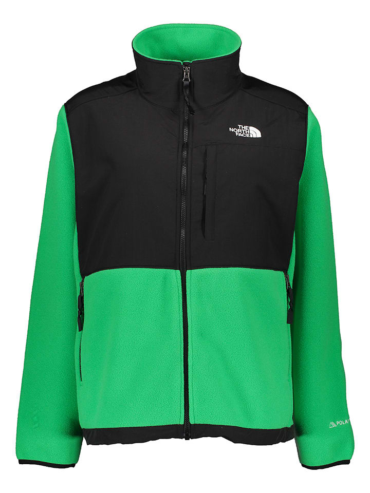 Fleecejacke "Plus Denali" in Grün/ Schwarz