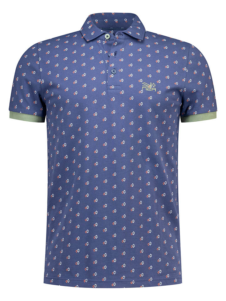 Poloshirt in Blau