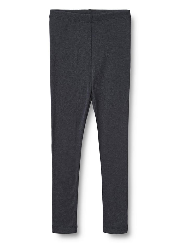 Woll-Leggings ''Agi'' in Dunkelblau