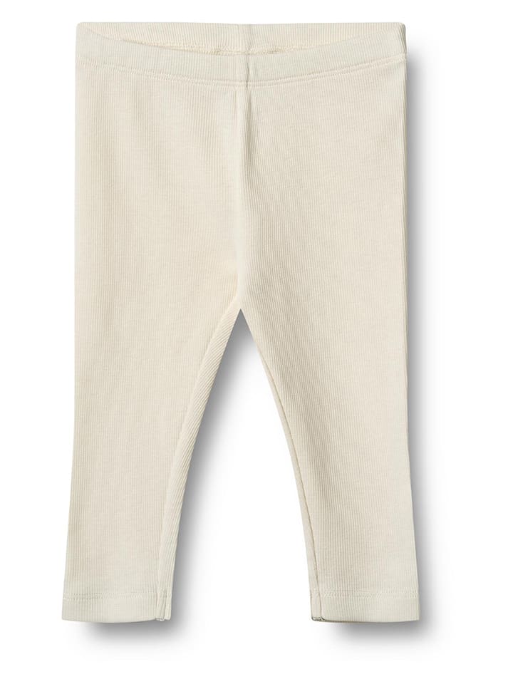 Legginsy "Jules" w kolorze kremowym