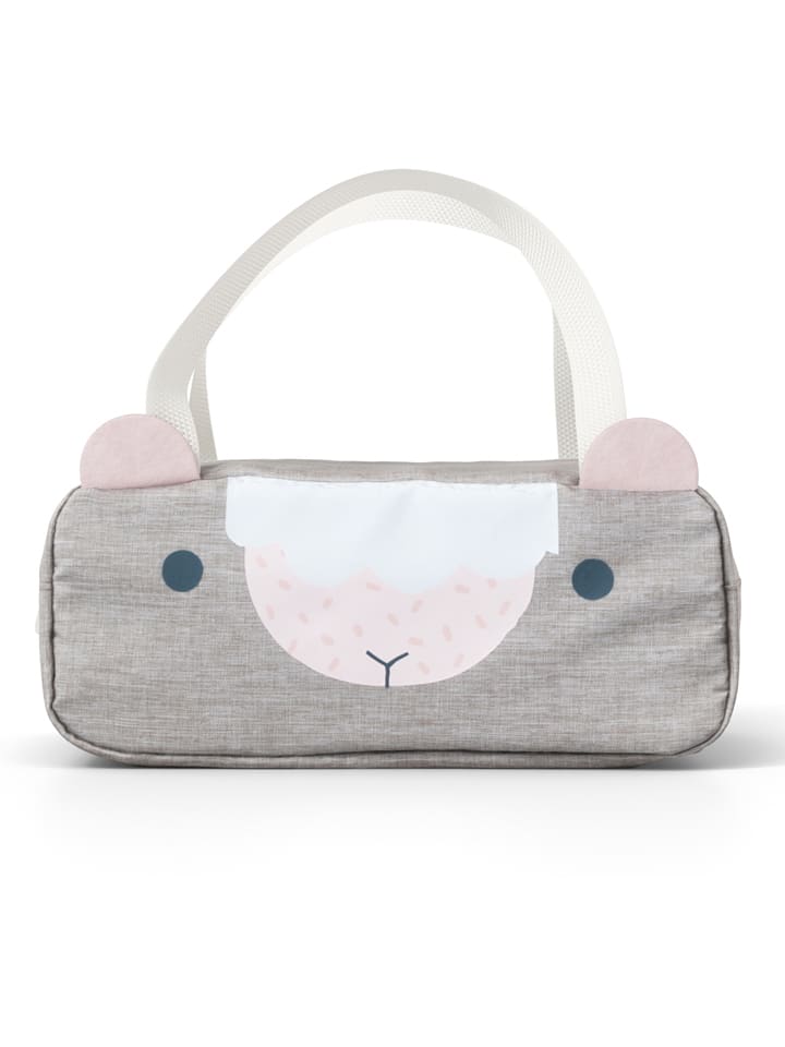 Isoliertasche "Sheep" in Grau - (B)30 x (H)12 x (T)22 cm
