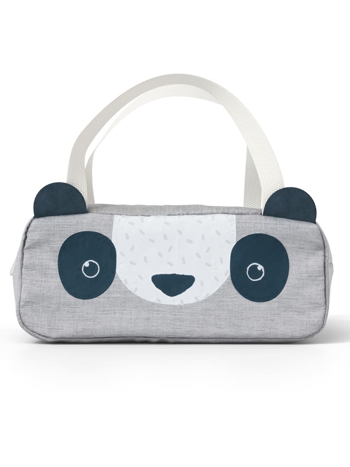 Torba termiczna "Panda" w kolorze szarym - 30 x 12 x 22 cm