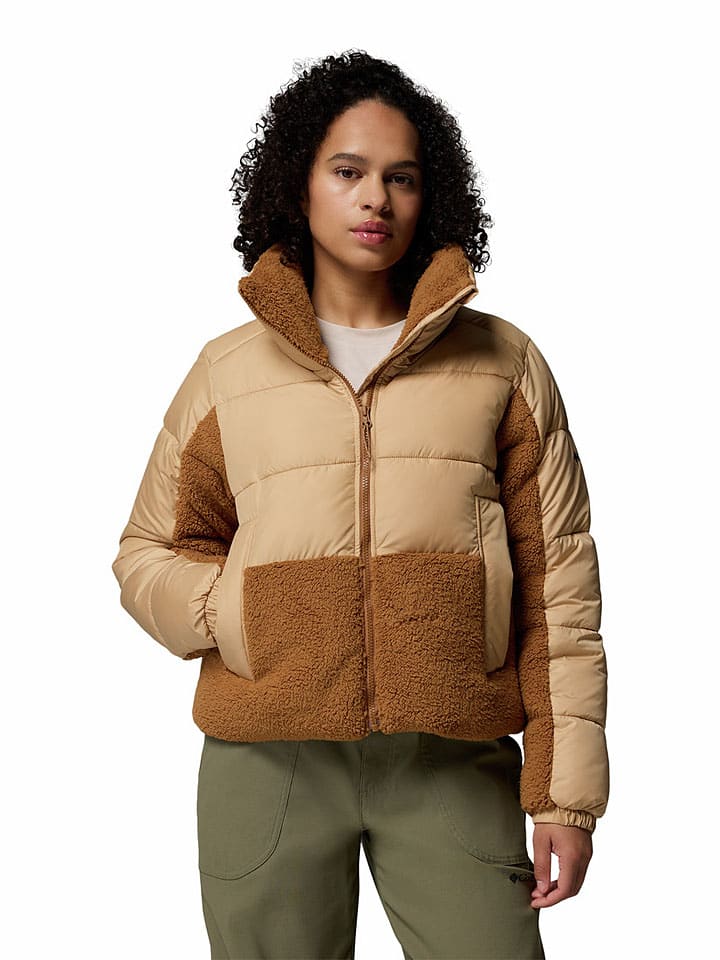 Winterjacke "Point II Sherpa" in Beige