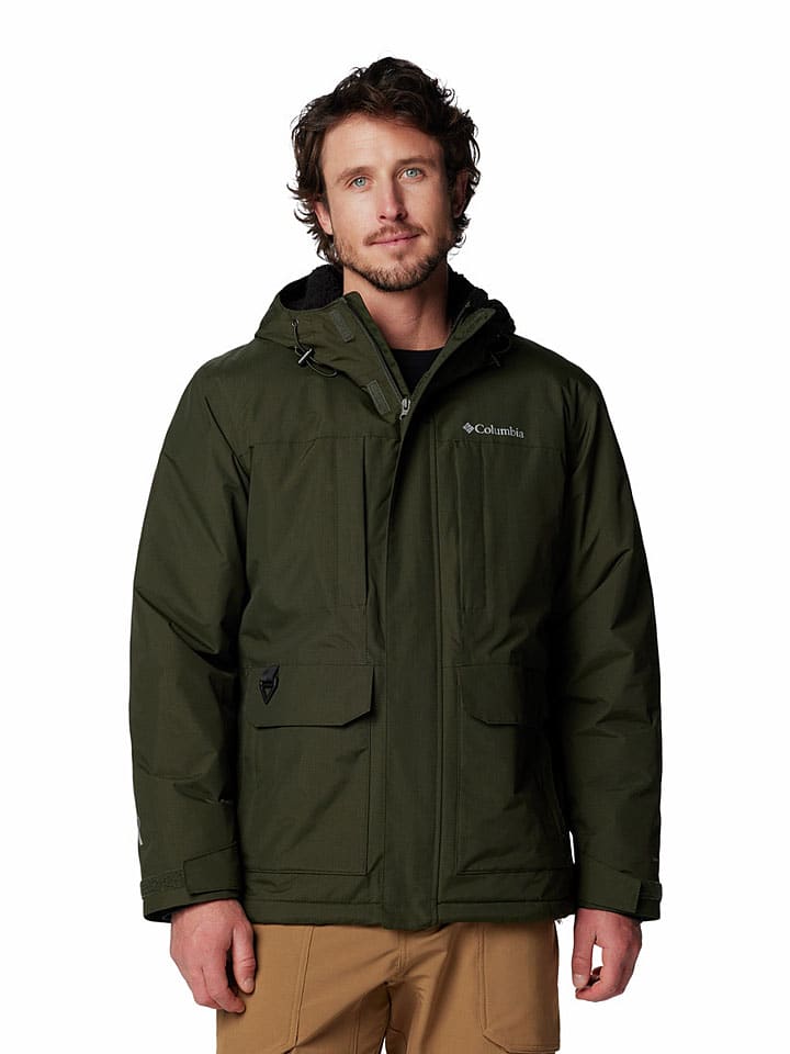 Funktionsjacke "Landroamer Sherpa" in Khaki