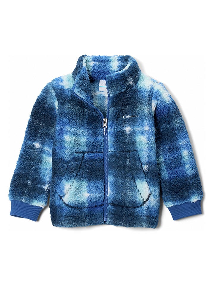 Fleecejacke in Dunkelblau
