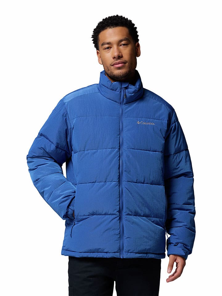 Winterjas blauw
