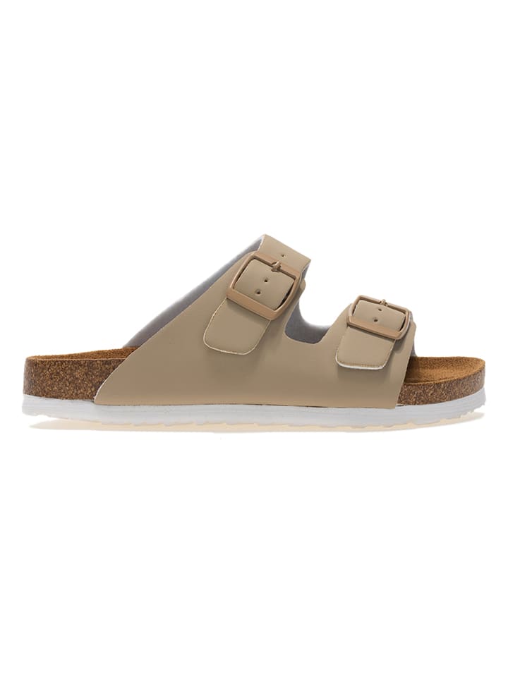 Pantoletten ''Mia'' in Beige