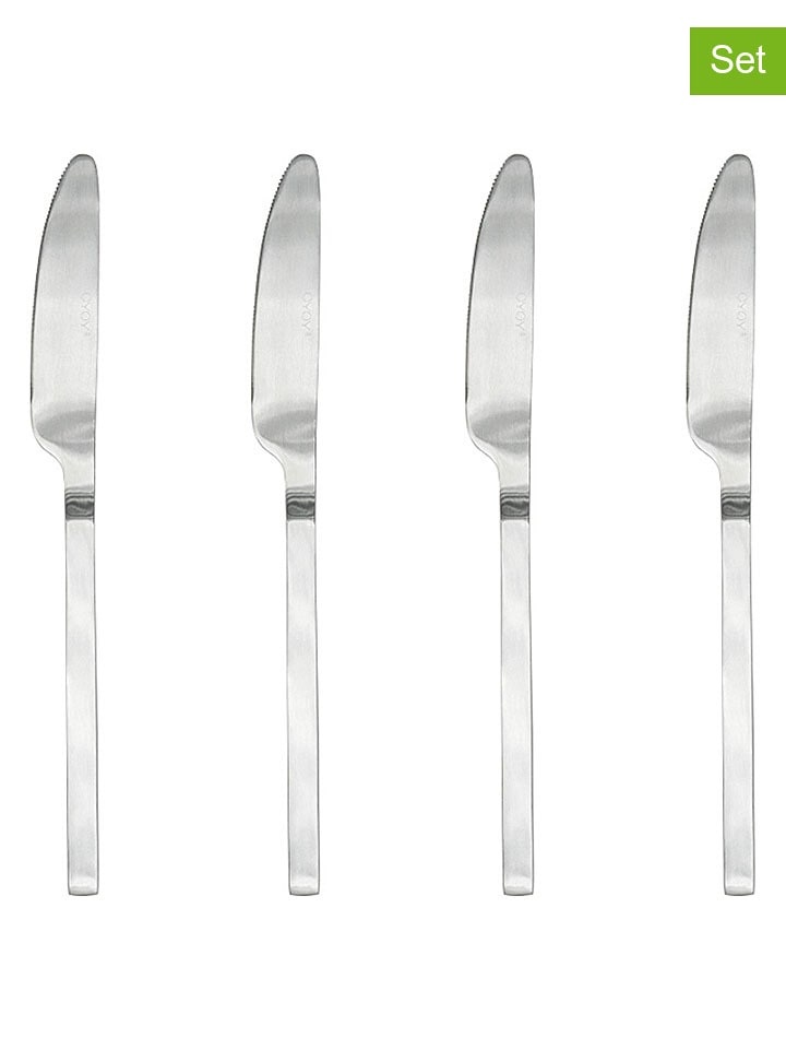 4er-Set: Messer "Yuka" in Silber - (H)20 cm