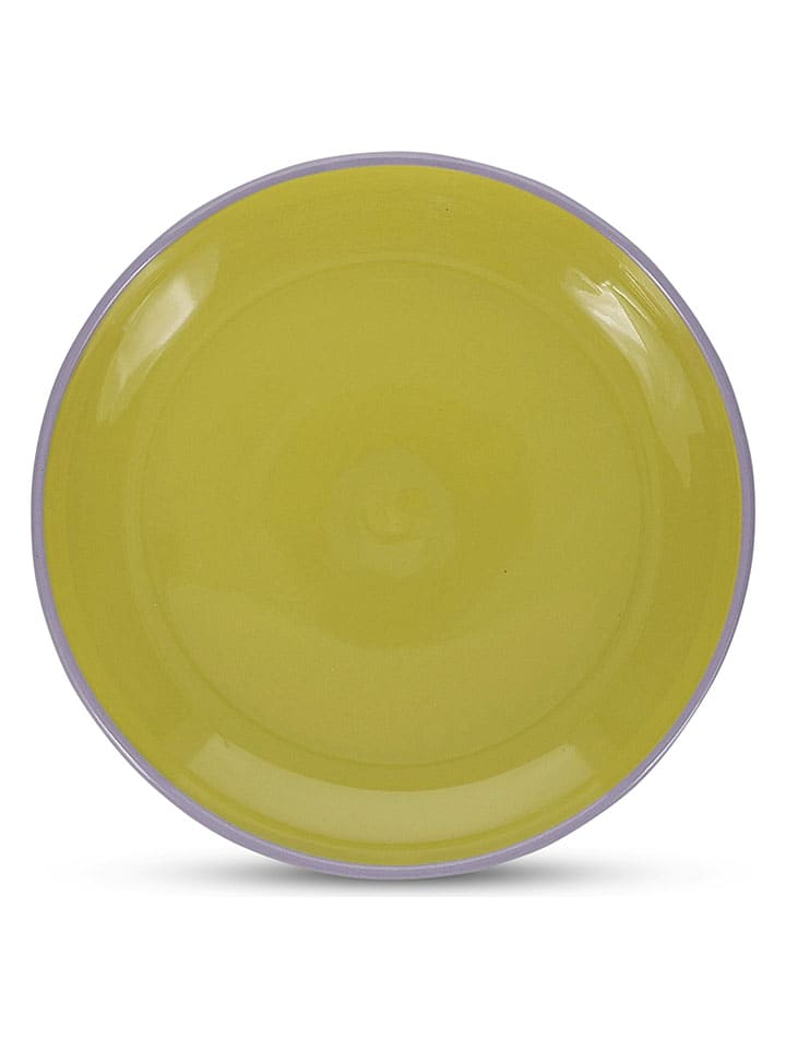 Dessertteller ''Duo'' in Grün/ Lila - Ø 18 cm