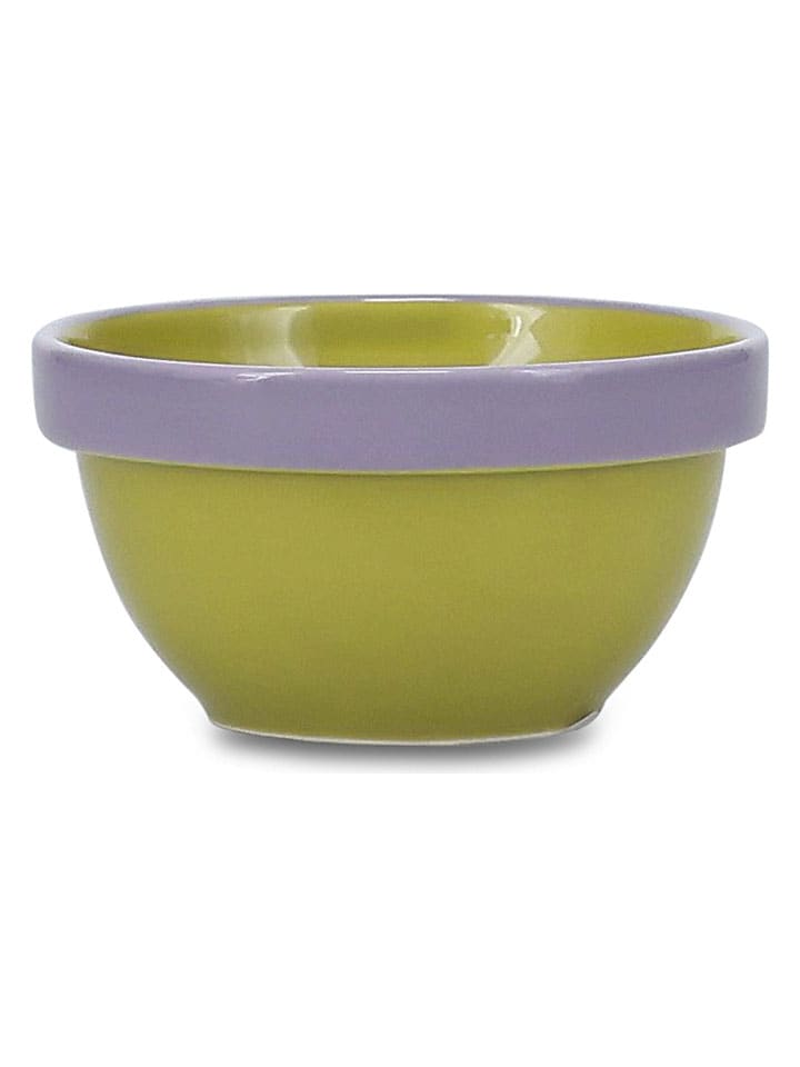 Schale "Duo" in Grün/ Lila - (H)5 x Ø 9 cm