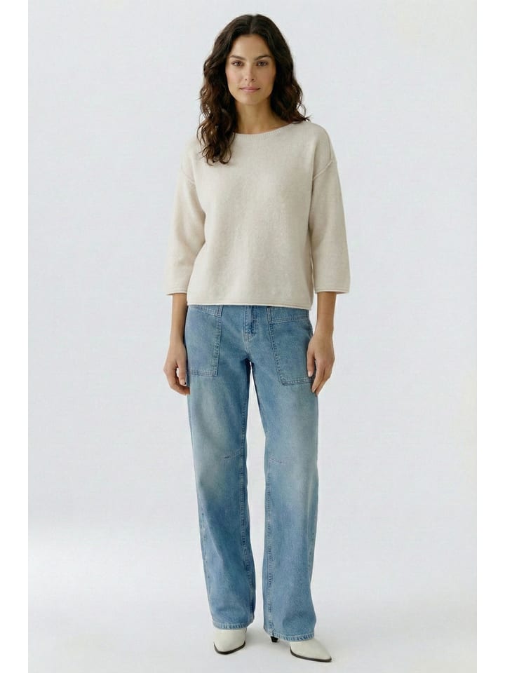 Pullover in Creme