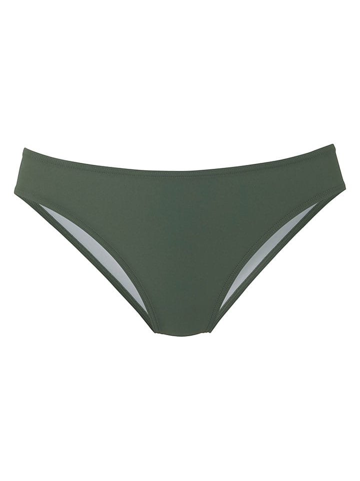 Bikini-Hose in Dunkelgrün