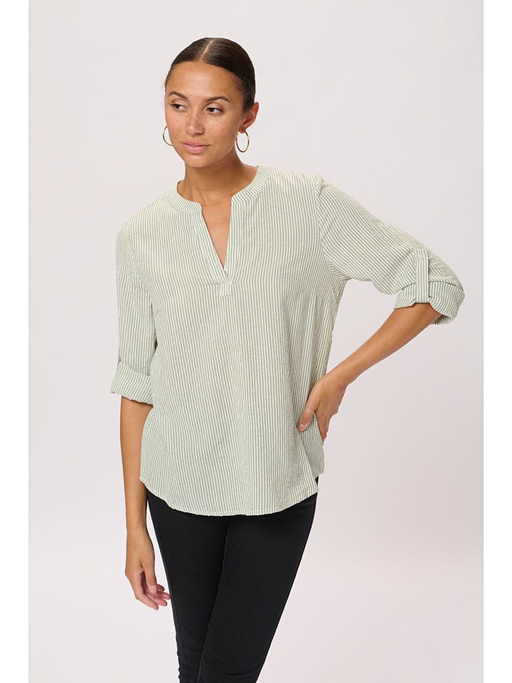 Bluse in Grün