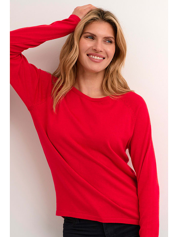 Sweter w kolorze czerwonym
