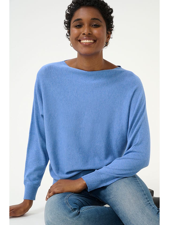 Sweter w kolorze niebieskim