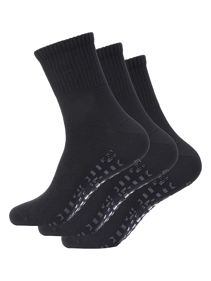 Funktionssocken "Ulkunen" in Schwarz