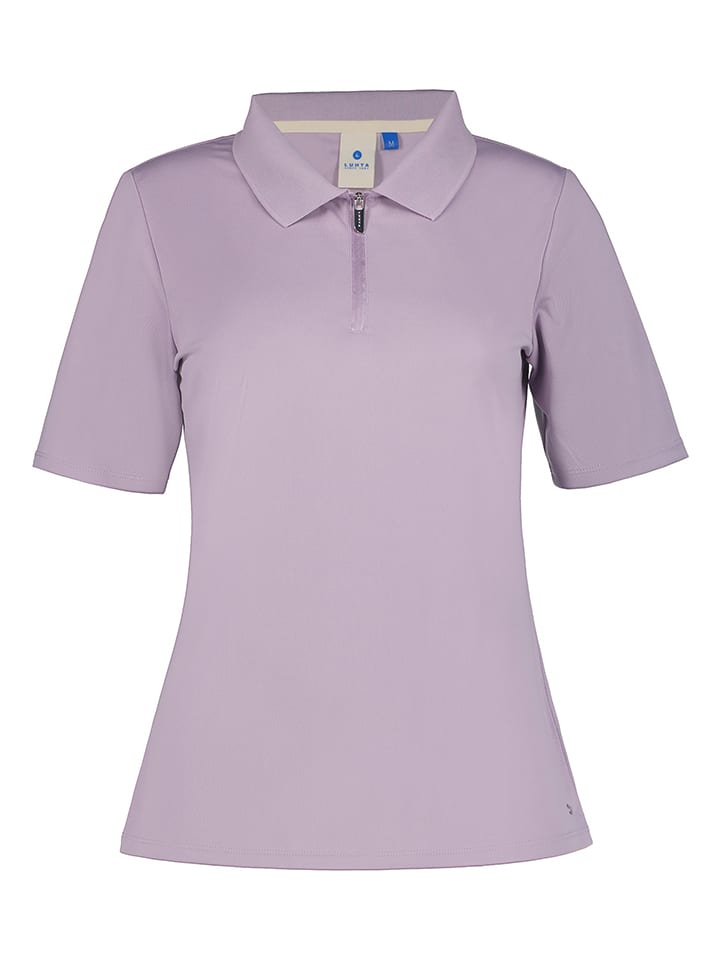 Funkcyjna koszulka polo "Aerola" w kolorze fioletowym