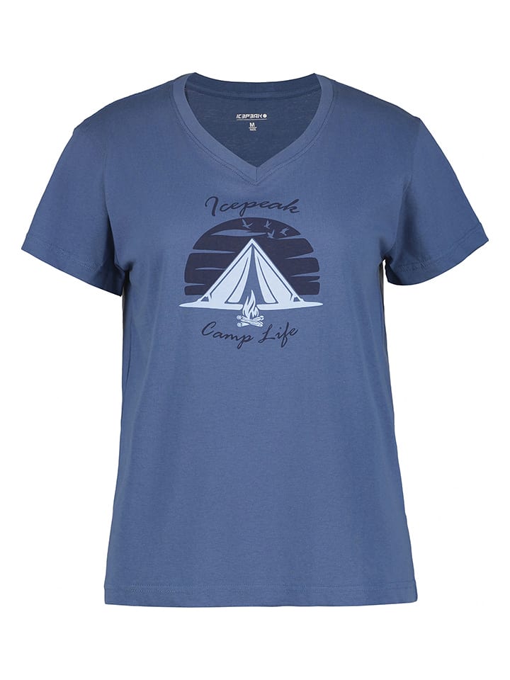 Shirt "Middlefield" donkerblauw