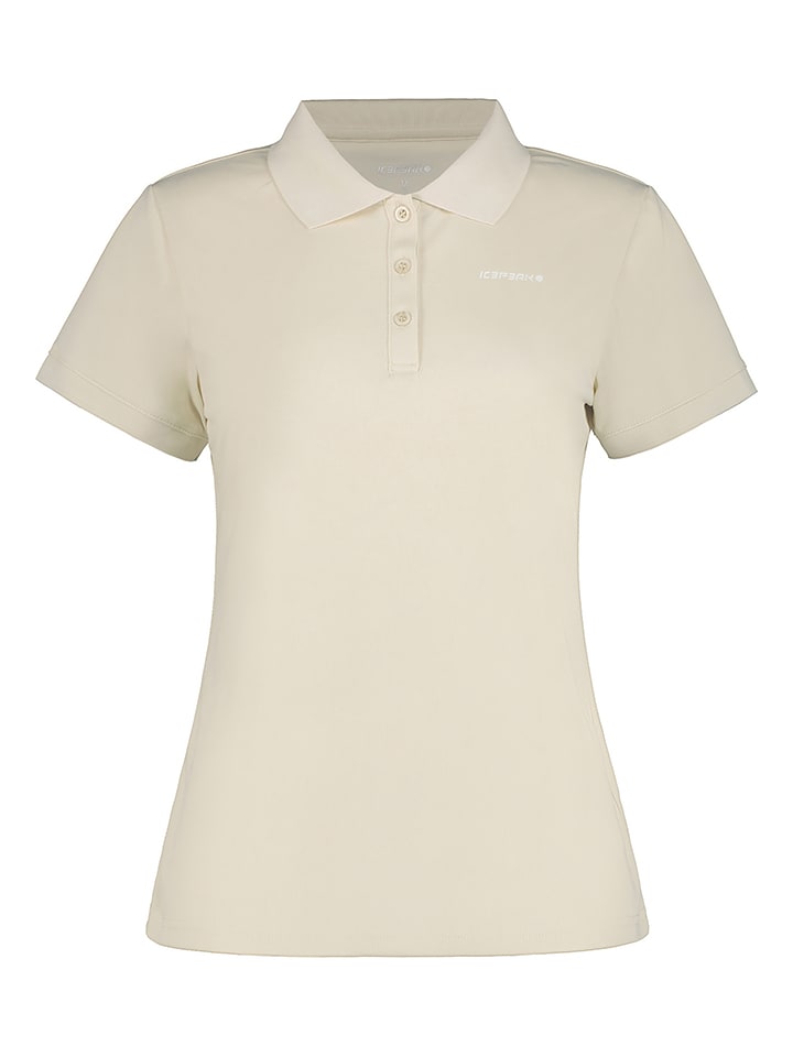 Funkcyjna koszulka polo "Bayard" w kolorze beżowym
