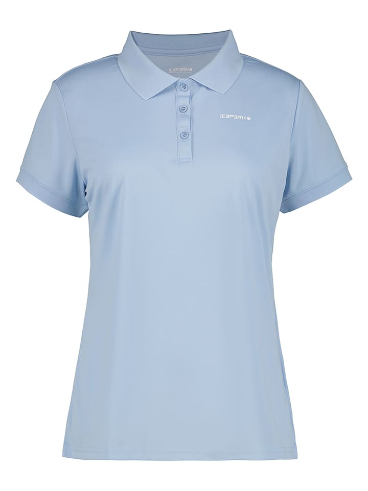 Funktionspoloshirt "Bayard" in Hellblau