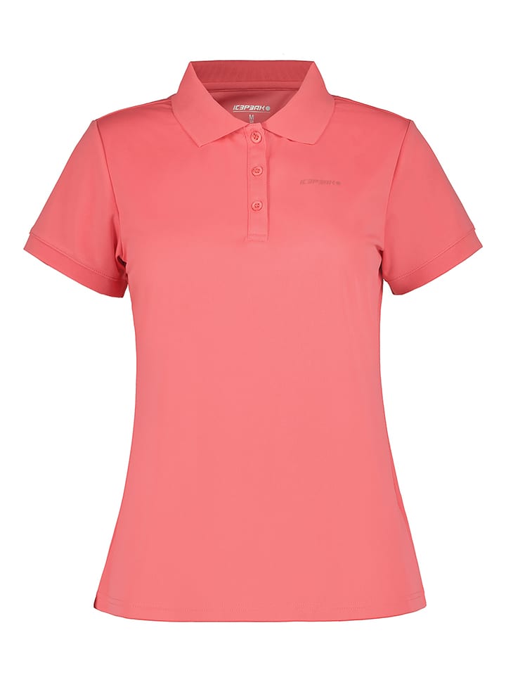 Funktionspoloshirt "Bayard" in Lachs