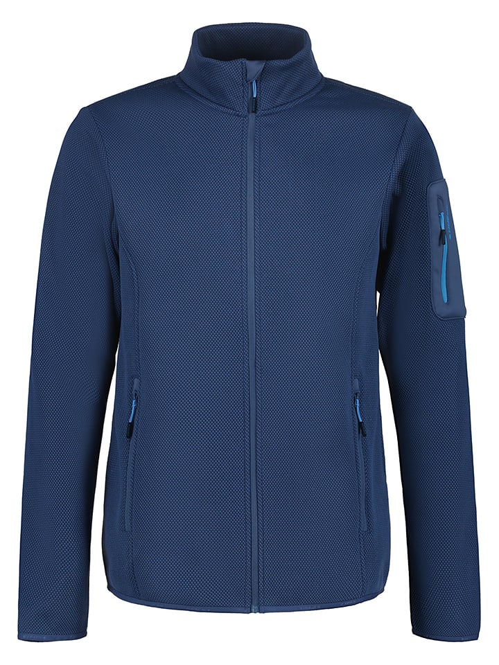 Fleece vest "Bredstedt" donkerblauw