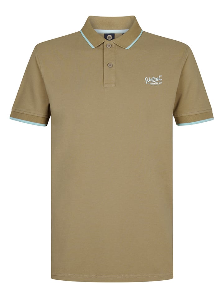 Poloshirt in Hellbraun