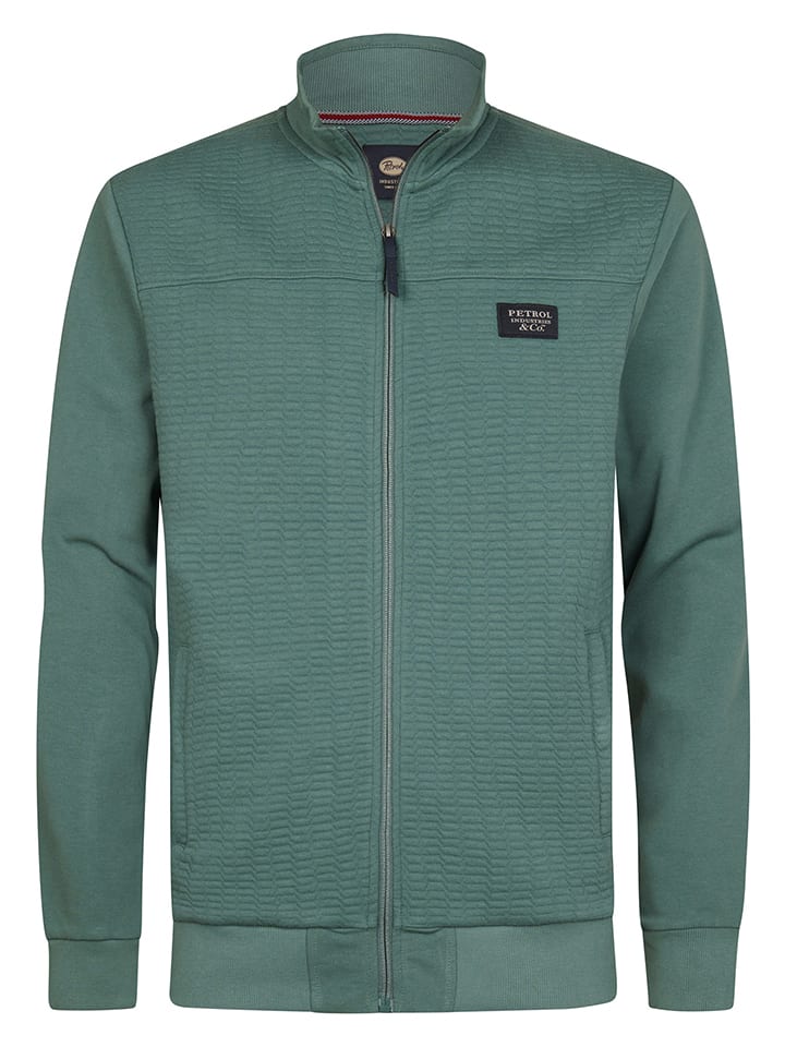 Sweatjacke in Grün