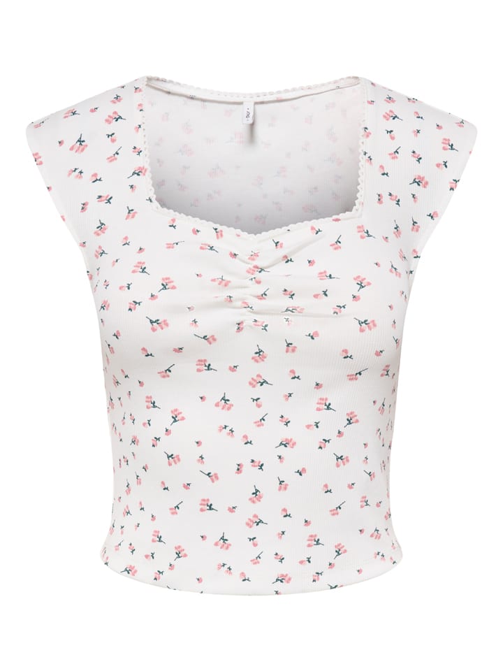 Top in Weiß