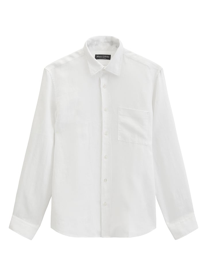 Linnen blouse wit