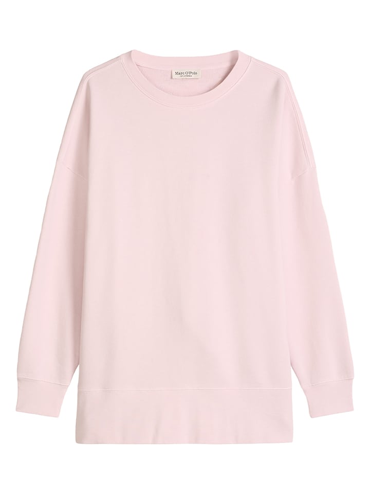 Sweatshirt in Hellrosa