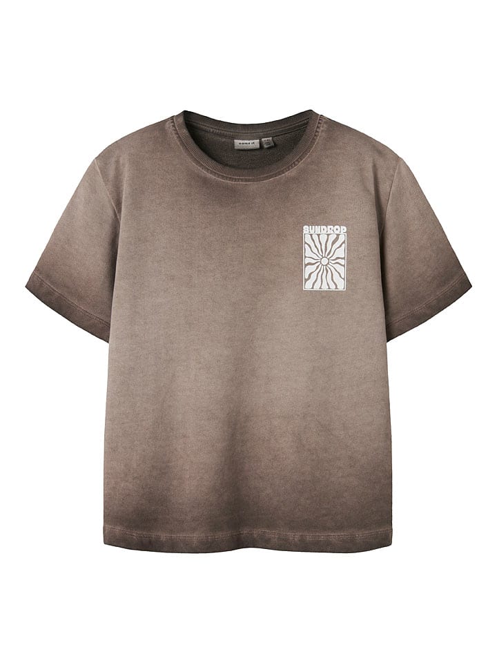 Shirt "Hopin" in Hellbraun