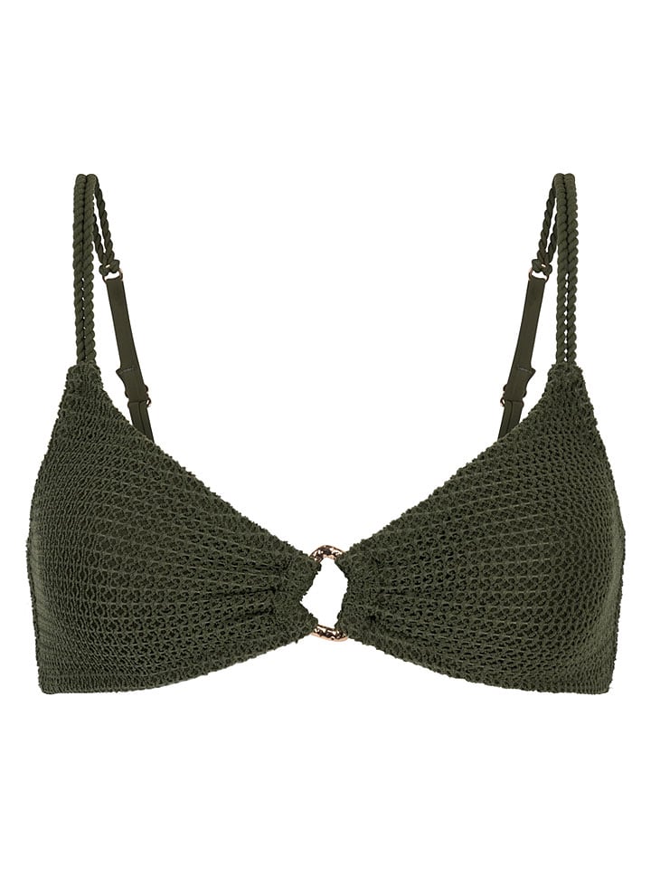 Biustonosz bikini "Cairo" w kolorze oliwkowym