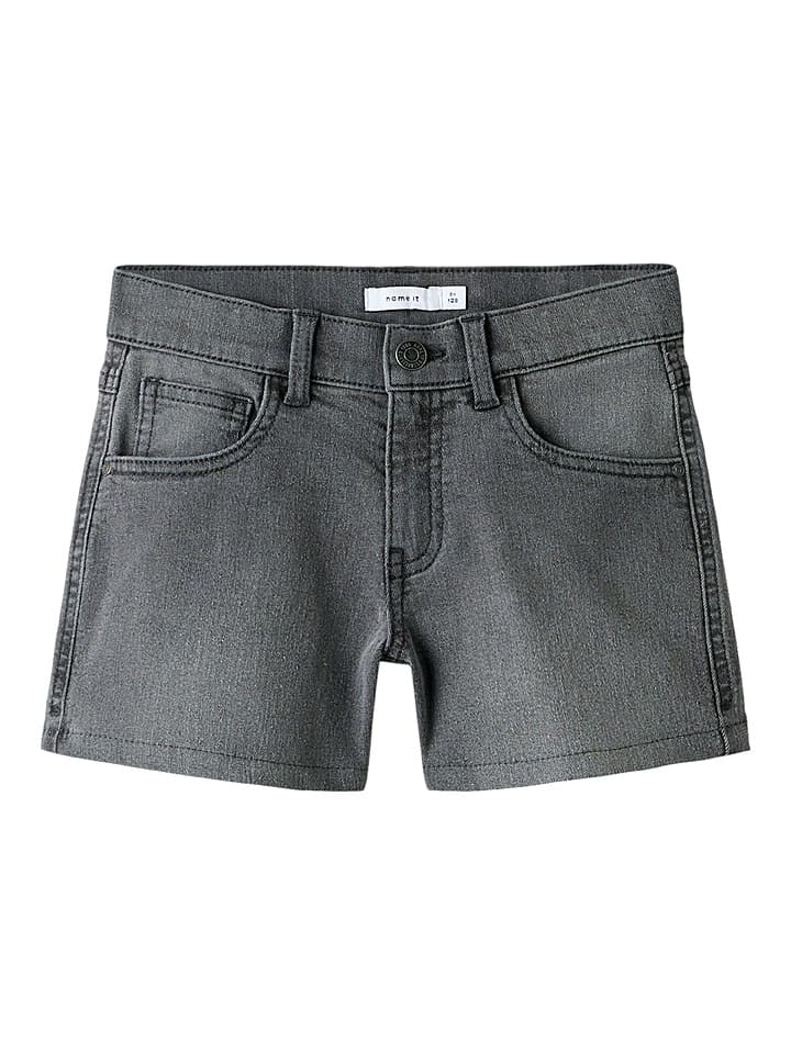 Jeans-Shorts "Rose" in Grau