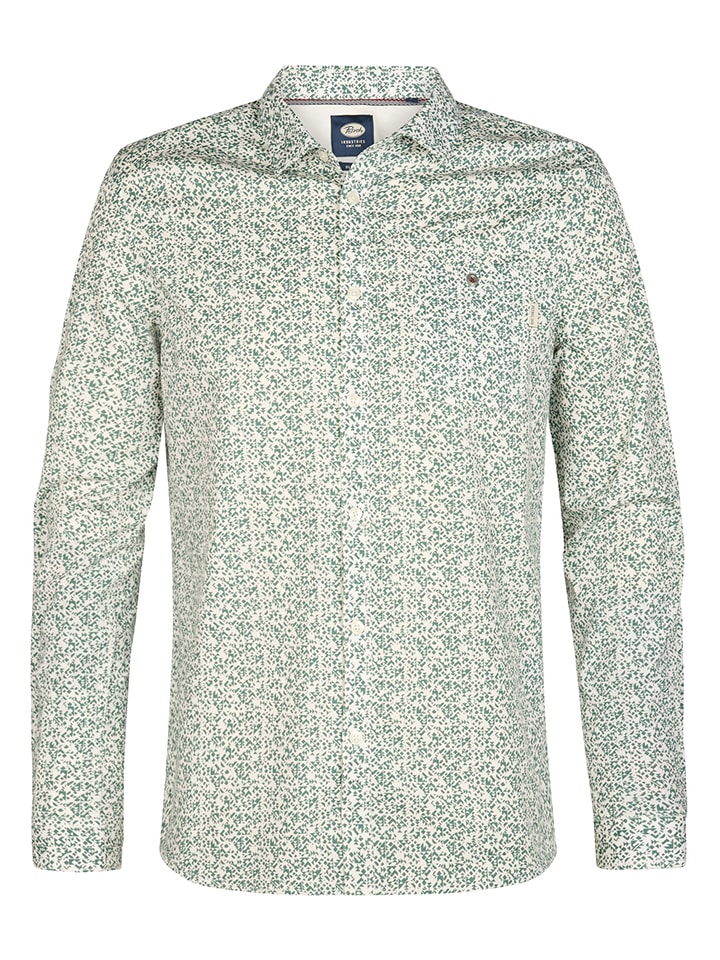 Blouse - slim fit - groen
