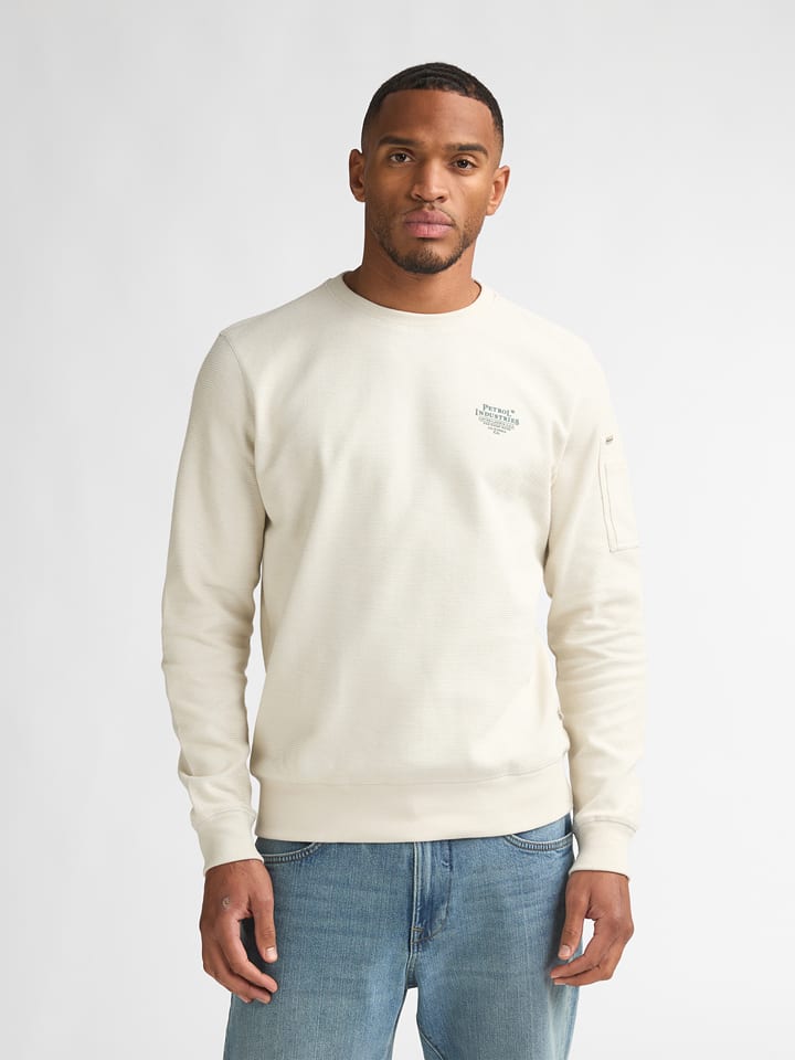 Sweatshirt in Creme