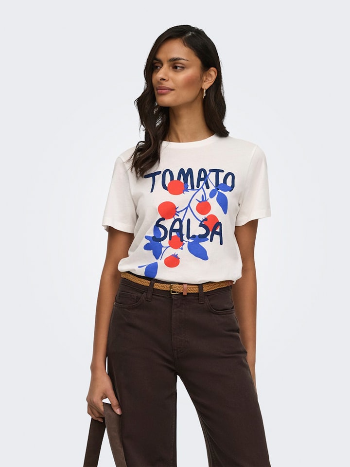 Shirt in Weiß