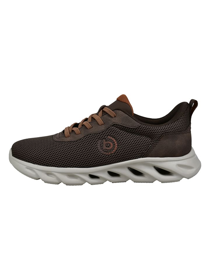 Sneakersy "Caraway" w kolorze brązowym