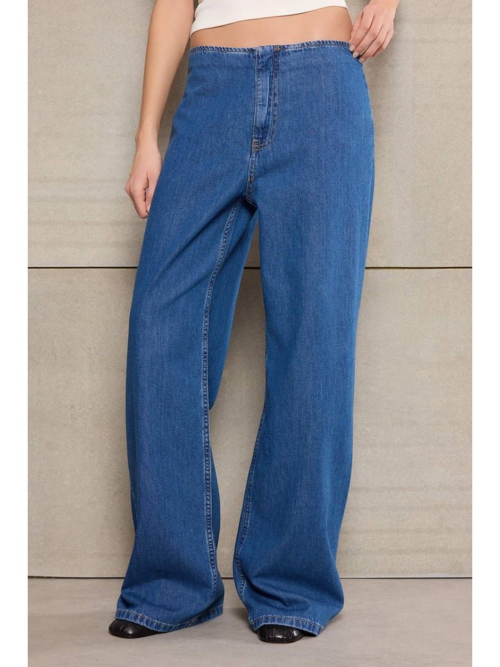 Spijkerbroek - comfort fit - blauw