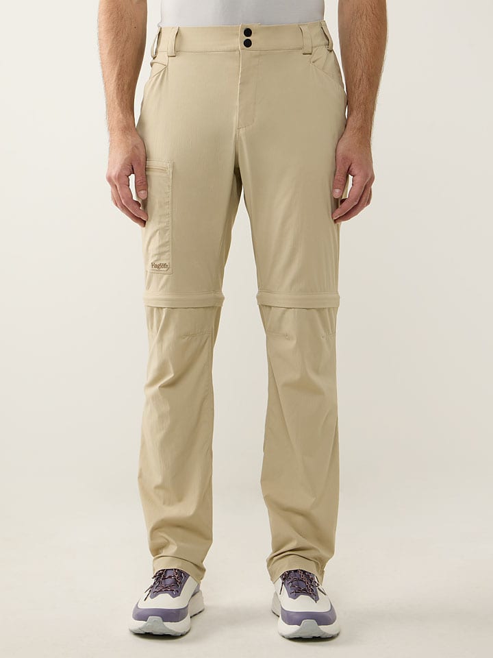 Zipp-Off-Funktionshose "Lite Standard Zip-Off II" in Beige
