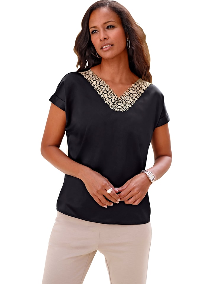 Blouse zwart