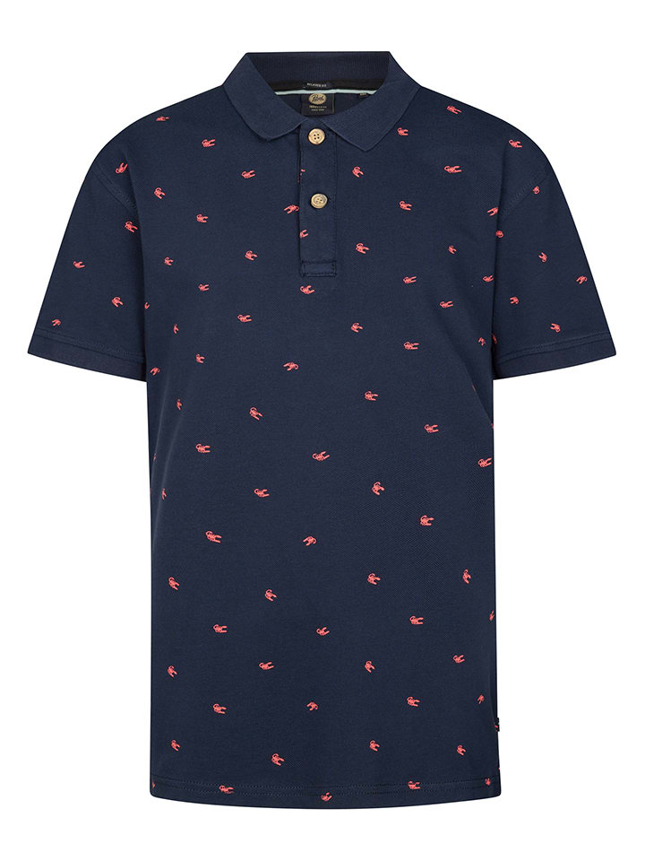 Poloshirt in Dunkelblau