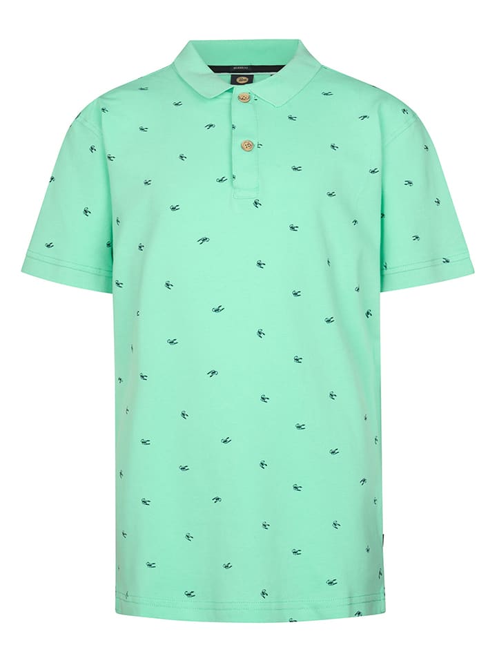Koszulka polo w kolorze zielonym