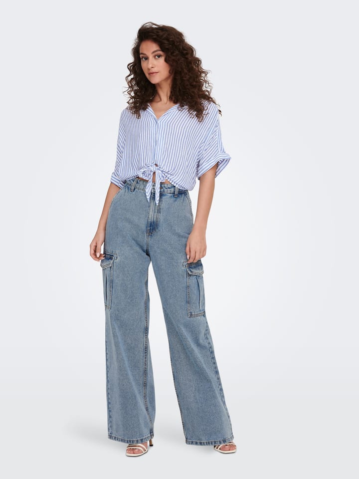 Bluse in Weiß