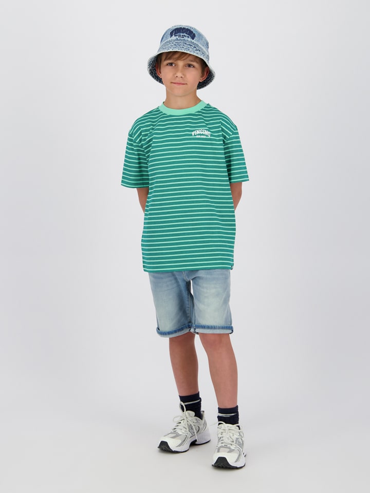 Shirt "Icon" groen/wit