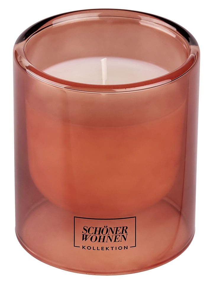 Duftkerze "Sandalwood" in Rot - 109 g