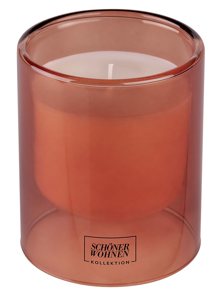 Duftkerze "Sandalwood" in Rot - 222 g
